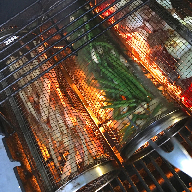 Rolling Grill Basket – photo 7