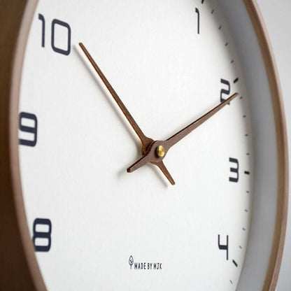 Scandinavian Wooden Wall Clock – photo 2