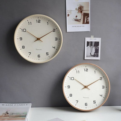 Scandinavian Wooden Wall Clock – photo 5