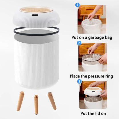 Smart Motion Sensor Trash Can – photo 8