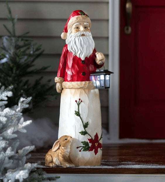 Woodland Snowman Lantern – photo 2