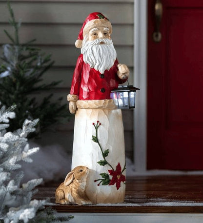 Woodland Snowman Lantern – photo 2