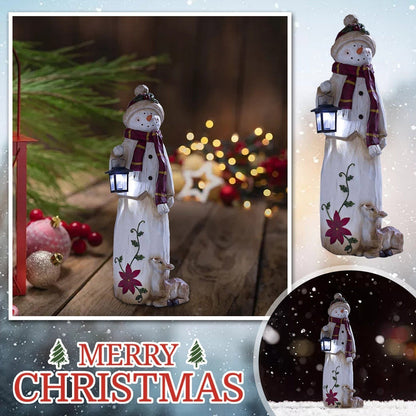 Woodland Snowman Lantern – photo 4
