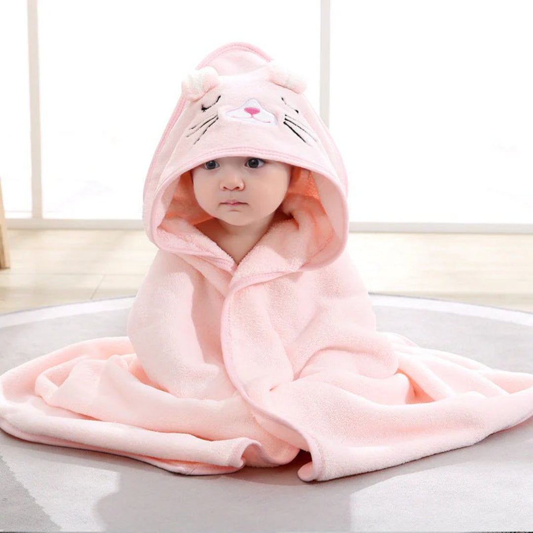Soft Absorbent Baby Bath Towel
