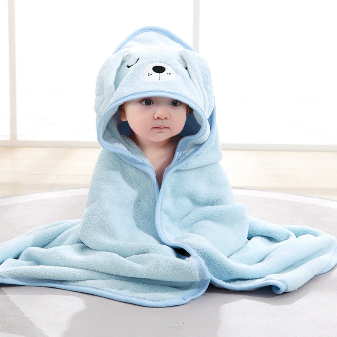 Soft Absorbent Baby Bath Towel – photo 2