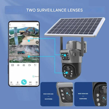 Solar Dual-Lens Security Camera – photo 12