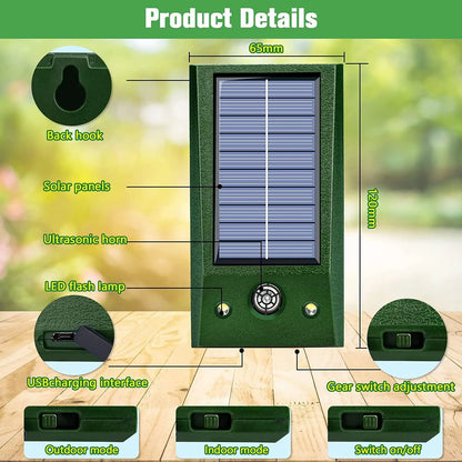 Solar Ultrasonic Bird Repeller – photo 5