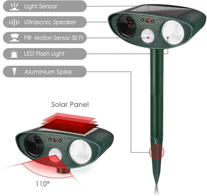 Solar Ultrasonic Deer Repeller – photo 3