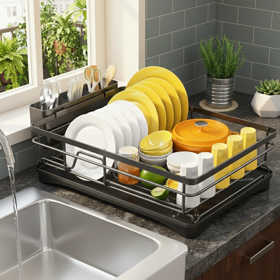 Stainless Steel Dish Rack – photo 5
