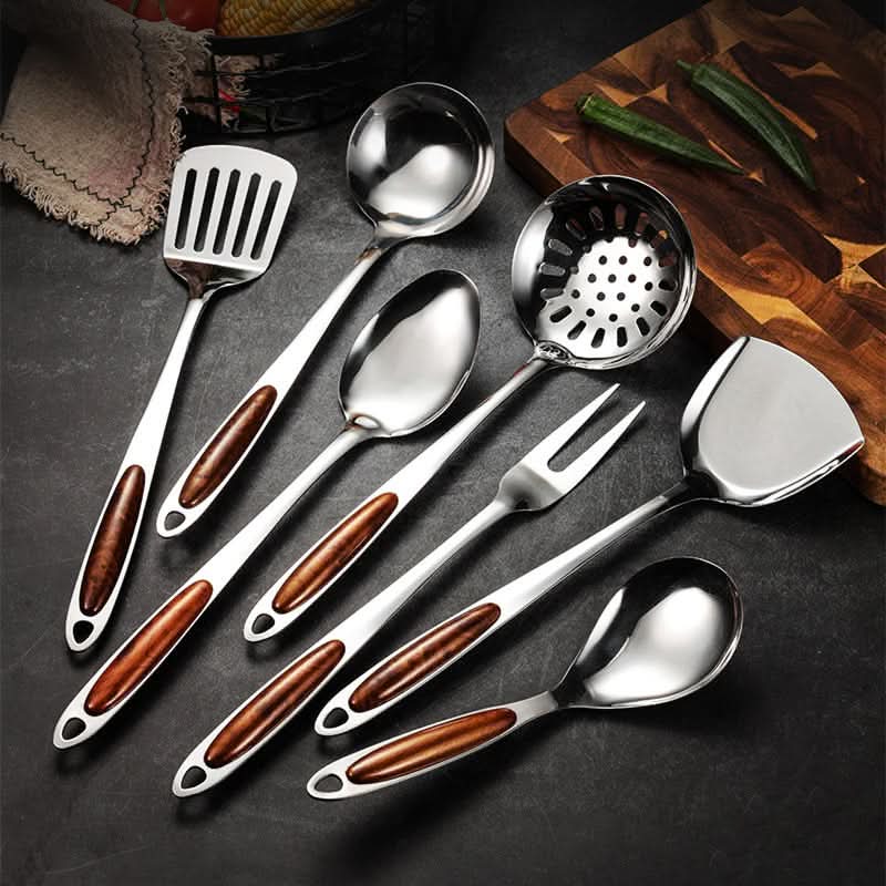 Stainless Steel Kitchen Utensil Set – photo 2