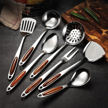 Stainless Steel Kitchen Utensil Set – photo 2