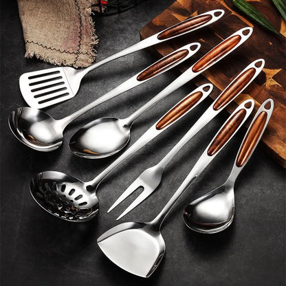 Stainless Steel Kitchen Utensil Set – photo 3