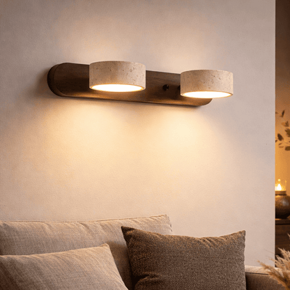 Travertine LED Wall Light