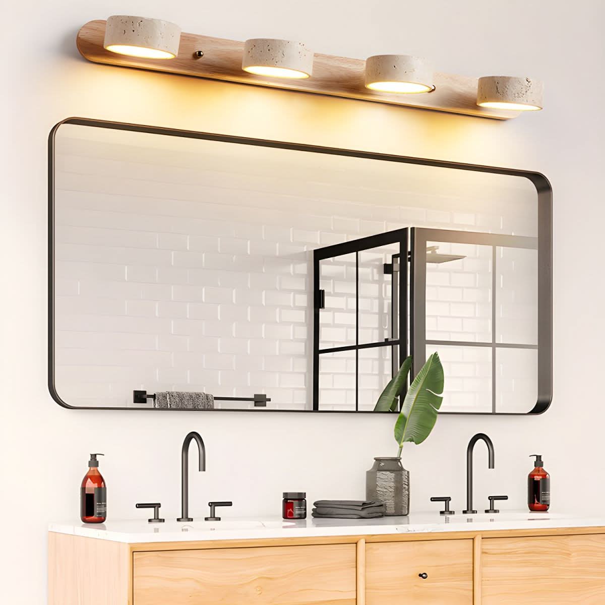 Travertine LED Wall Light – photo 6