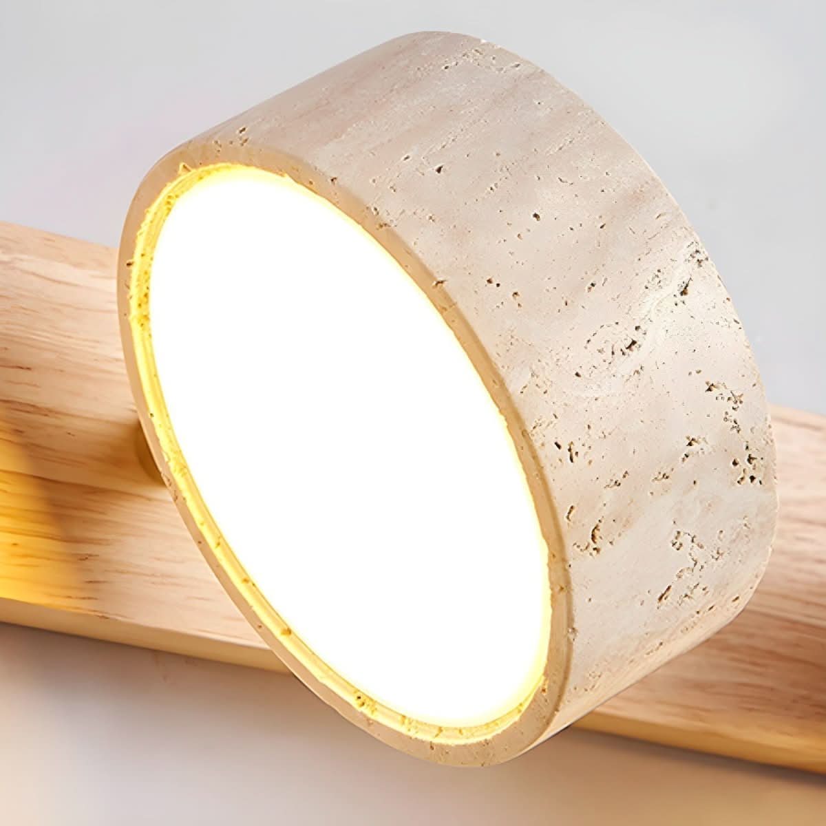 Travertine LED Wall Light – photo 8