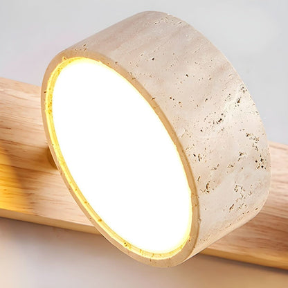 Travertine LED Wall Light – photo 8