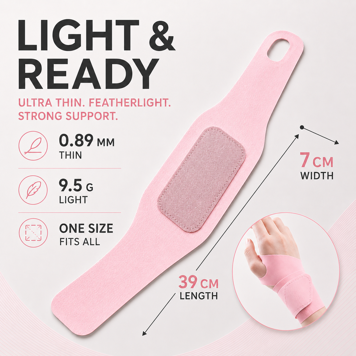 Ultra-Thin Wrist Support – photo 9
