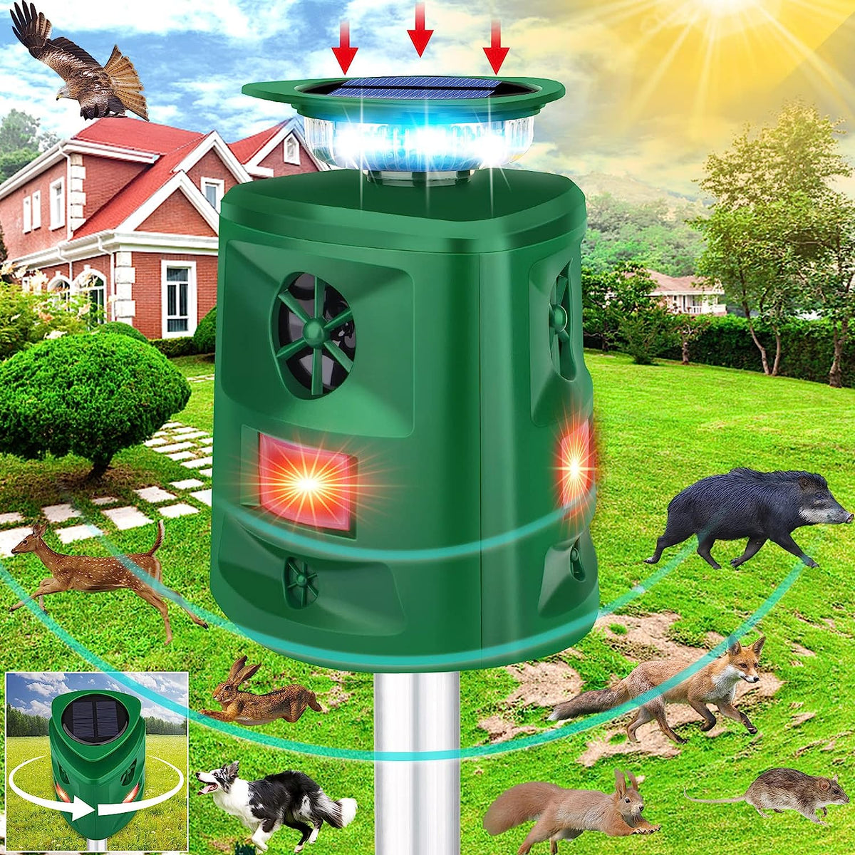 Ultrasonic Animal Repeller – photo 10