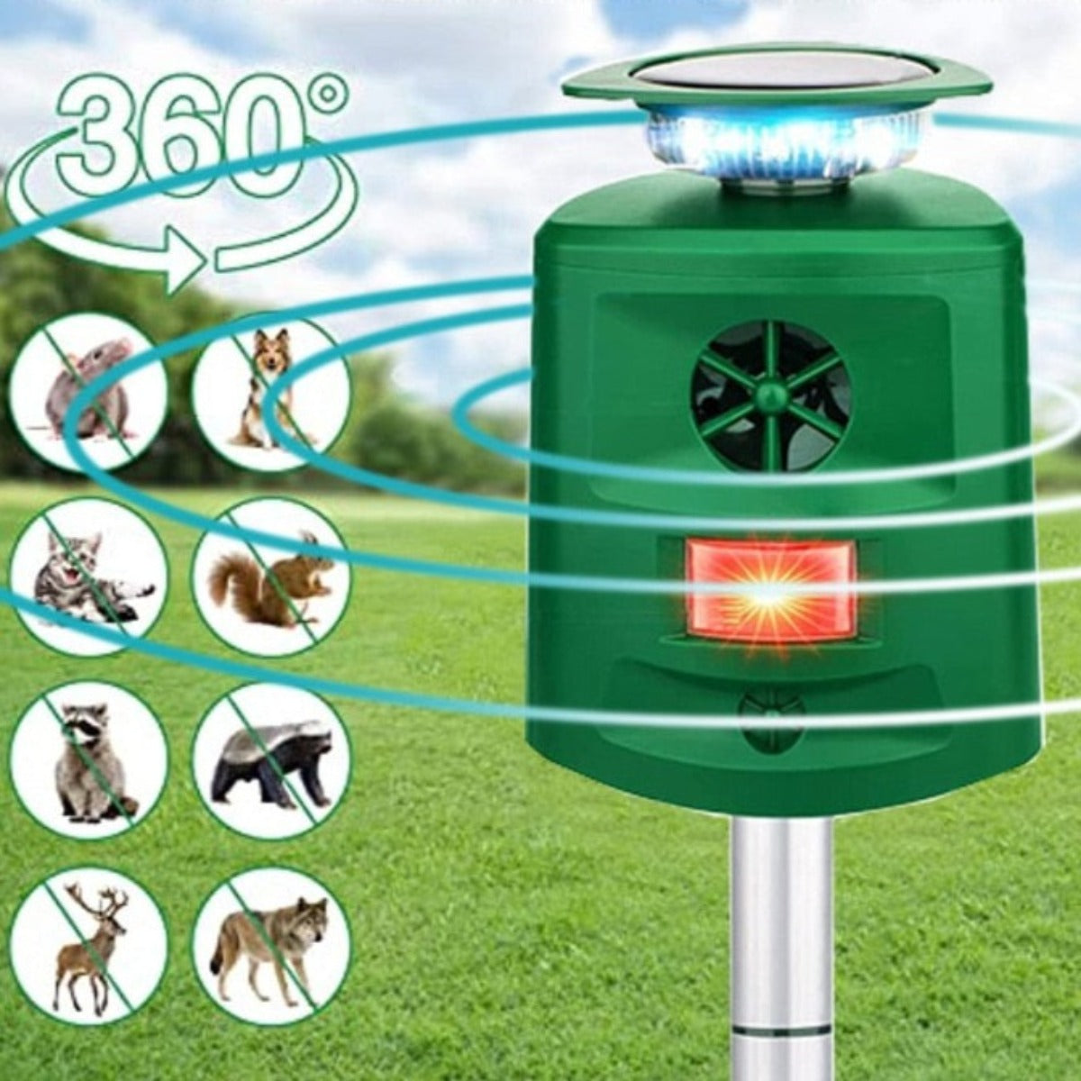 Ultrasonic Animal Repeller – photo 2