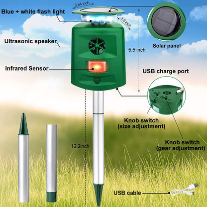Ultrasonic Animal Repeller – photo 5