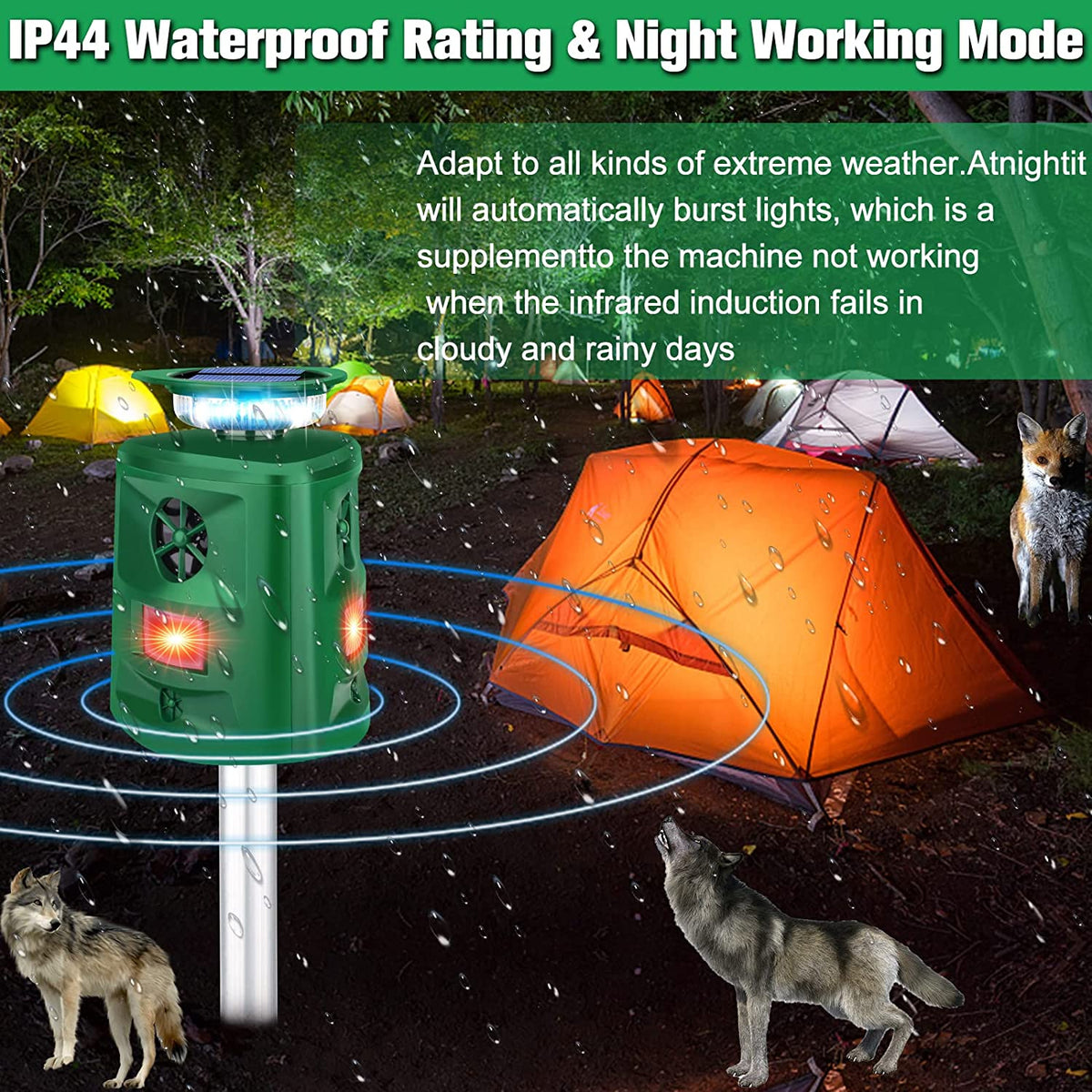 Ultrasonic Animal Repeller – photo 6