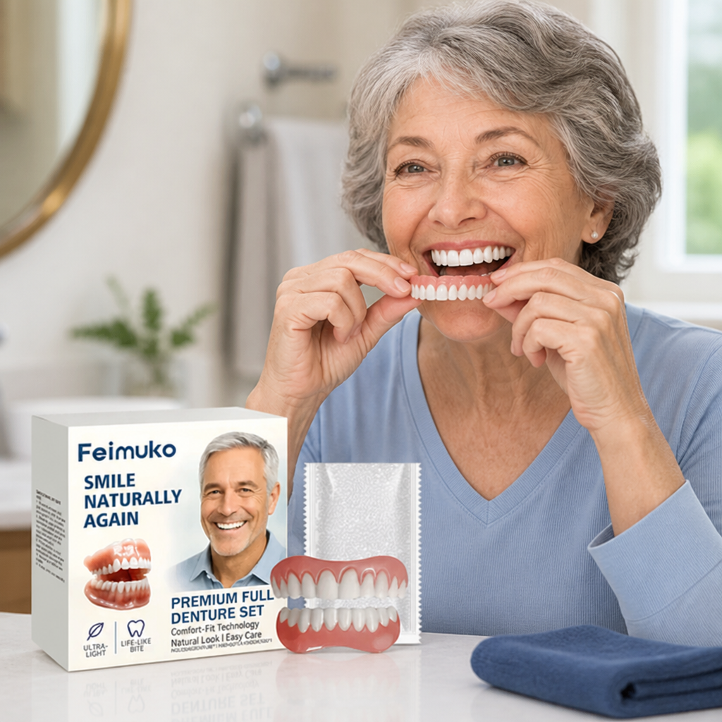 Upper and Lower Silicone Denture Set – photo 3