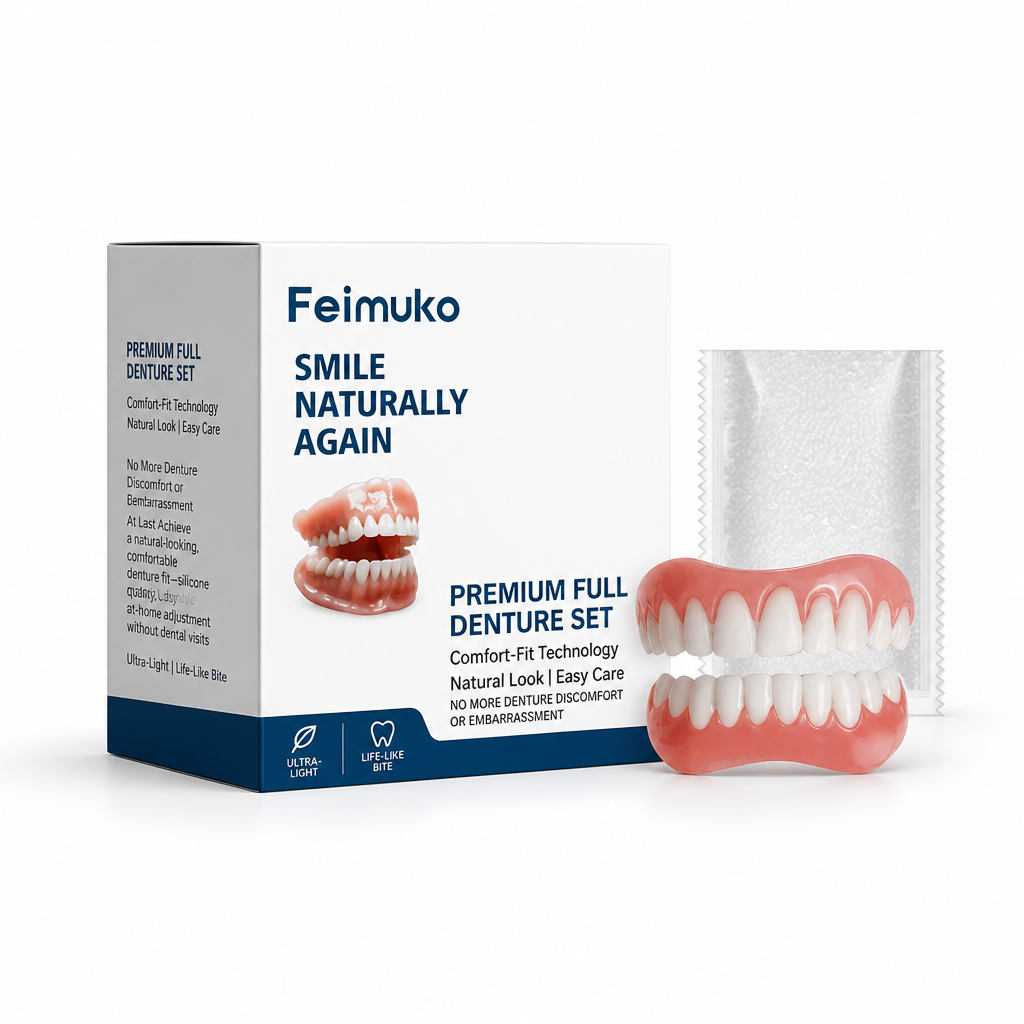 Upper and Lower Silicone Denture Set – photo 6