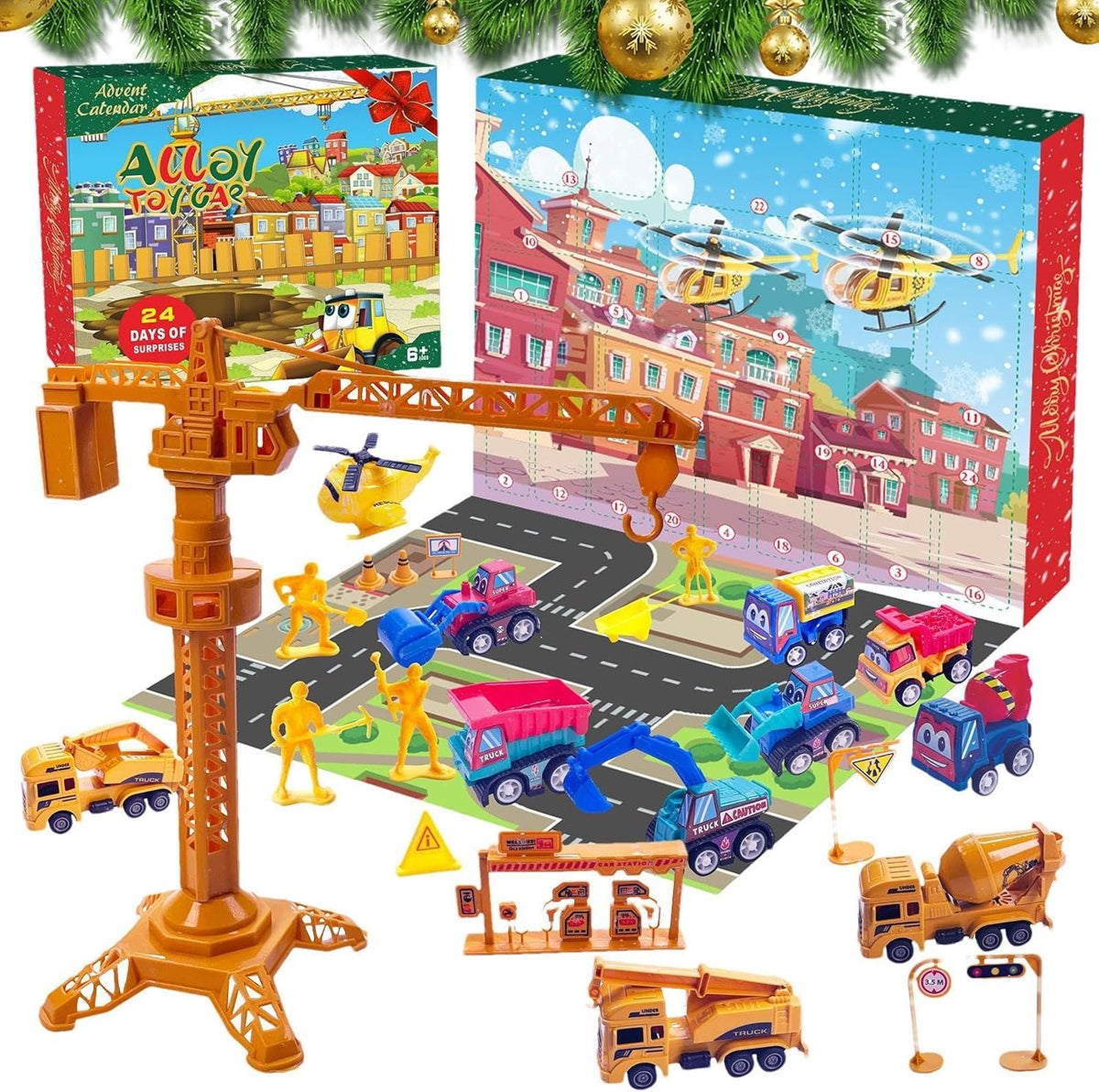 Vehicle Toys Advent Calendar