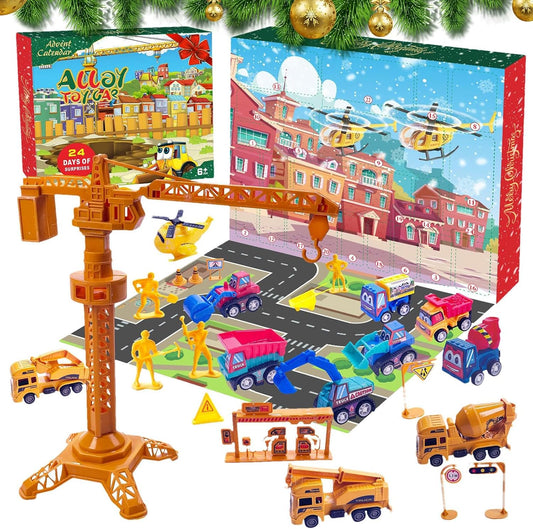 Vehicle Toys Advent Calendar