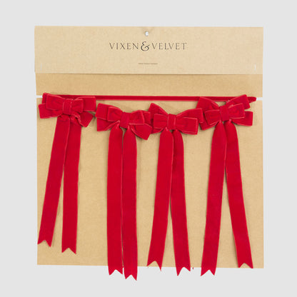 Red Velvet Christmas Bow – photo 2