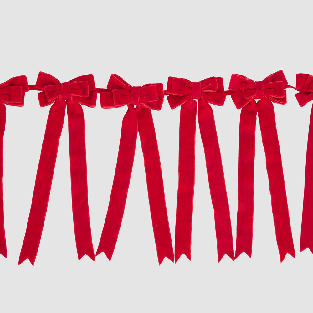 Red Velvet Christmas Bow – photo 3
