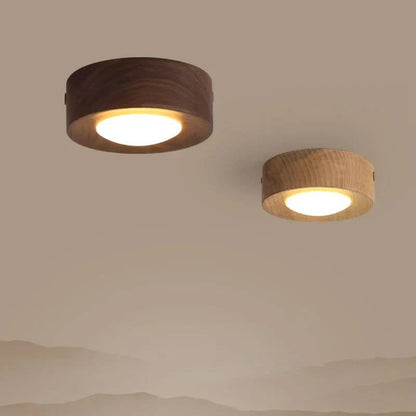 Walnut LED Ceiling Light