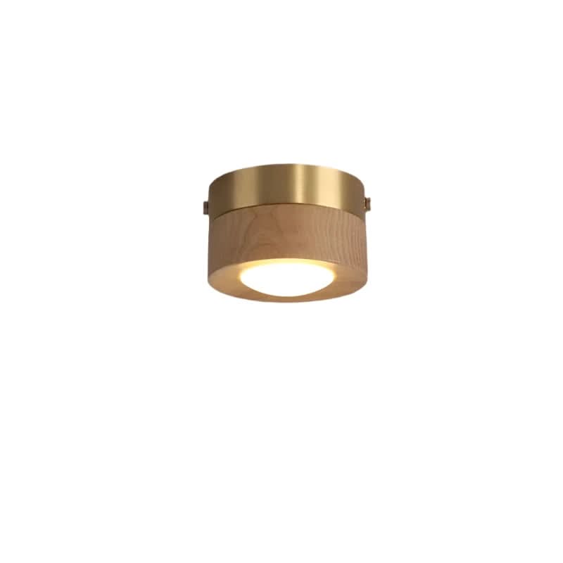 Walnut LED Ceiling Light – photo 7