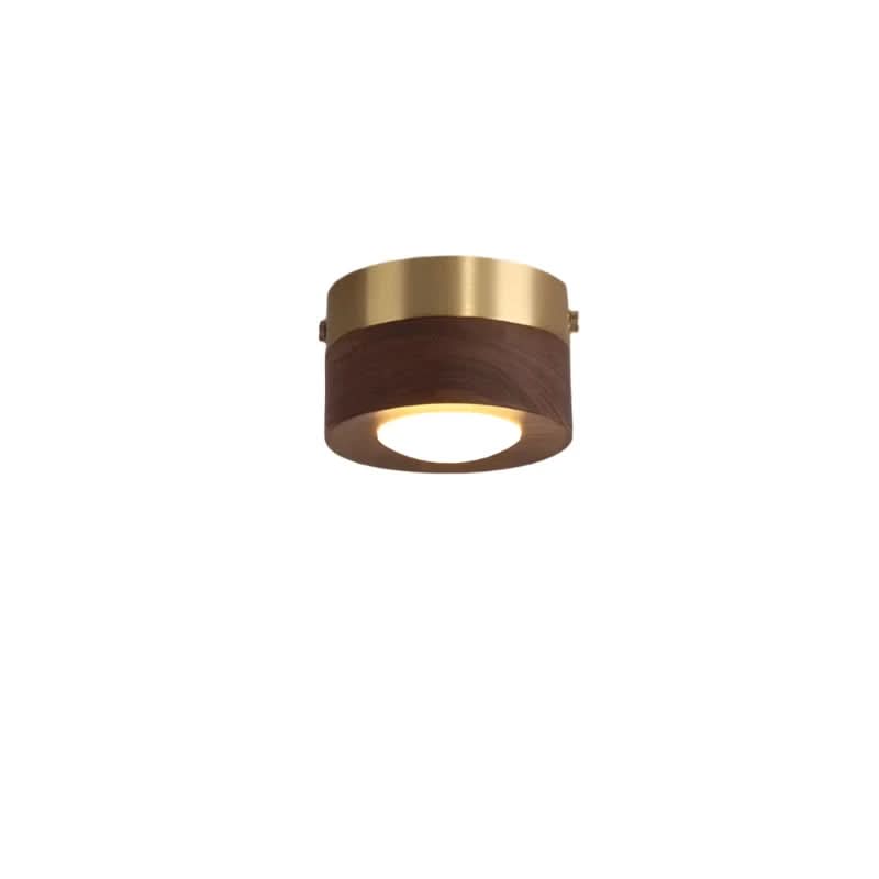 Walnut LED Ceiling Light – photo 9